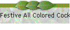 Festive All Colored Cocktail Napkin