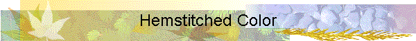 Hemstitched Color